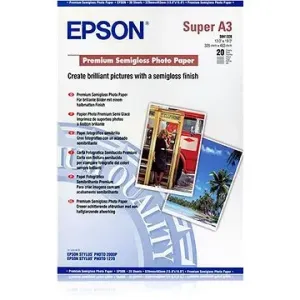 Epson Fotografický papír Premium Glossy A3 - 20 listů #5927370