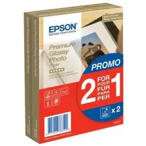 Epson S042167 Premium Glossy Photo Paper, foto papír, lesklý, bílý, 10x15cm, 4x6