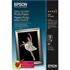 Epson Ultra Glossy Photo Paper - A4 - 15 listů #5927376