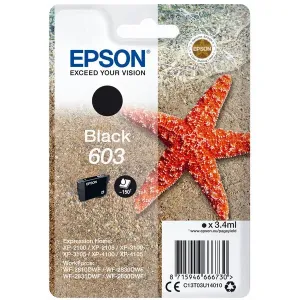 EPSON C13T03U14020 - originální cartridge, černá, 3,4ml