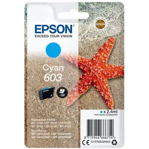 EPSON C13T03U24020 - originální cartridge, azurová, 2,4ml