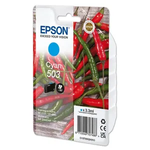 EPSON C13T09Q24010 - originální cartridge, azurová, 3,3ml