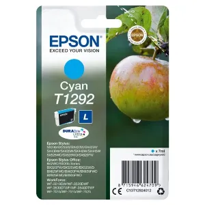 EPSON T1292 (C13T12924022) - originální cartridge, azurová, 7ml