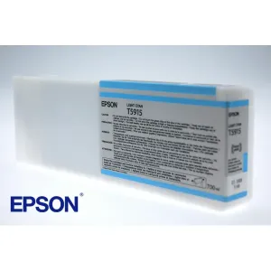 EPSON T5915 (C13T591500) - originální cartridge, světle azurová, 700ml
