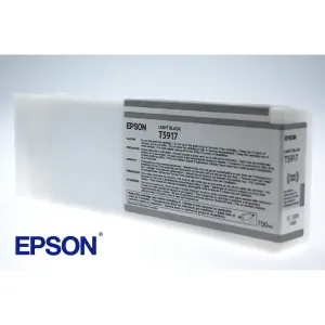 EPSON T5917 (C13T591700) - originální cartridge, světle černá, 700ml
