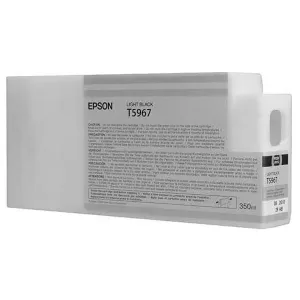 EPSON T5967 (C13T596700) - originální cartridge, světle černá, 350ml