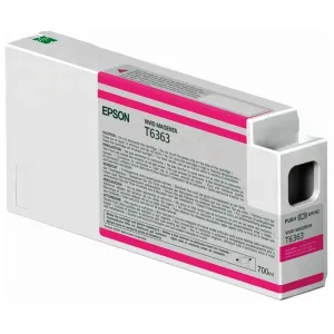EPSON T6363 (C13T636300) - originální cartridge, purpurová, 700ml