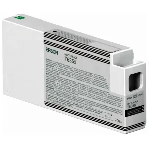 EPSON T6368 (C13T636800) - originální cartridge, matně černá, 700ml