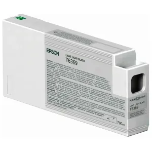 EPSON T6369 (C13T636900) - originální cartridge, světle světle černá, 700ml
