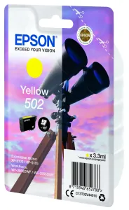 Epson 502 C13T02V44020 žlutý (yellow) originální cartridge, výprodej