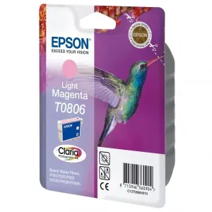 Epson T0806 C13T08064011 světle purpurová (light magenta) originální cartridge