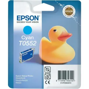 EPSON T0552 (C13T05524010) - originální cartridge, azurová, 8ml