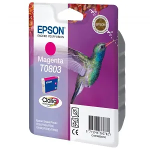 EPSON T0803 (C13T08034011) - originální cartridge, purpurová, 7,4ml