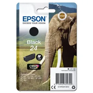 EPSON T2421 (C13T24214012) - originální cartridge, černá, 5,1ml