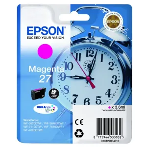 EPSON T2703 (C13T27034022) - originální cartridge, purpurová, 3,6ml