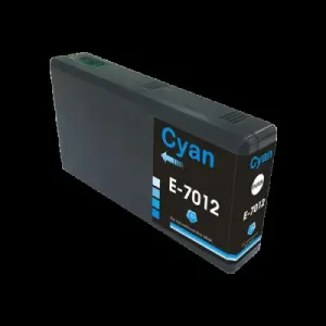 Epson T7012 azurová (cyan) kompatibilní cartridge