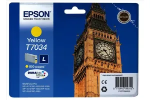 EPSON T7034 (C13T70344010) - originální cartridge, žlutá, 800 stran