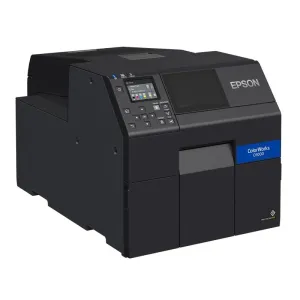 Epson ColorWorks C6000Ae C31CH76102, barevná tiskárna štítků, cutter, disp., USB, Ethernet, black