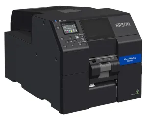 Epson ColorWorks C6000Pe C31CH76202, barevná tiskárna štítků, peeler, disp., USB, Ethernet, black