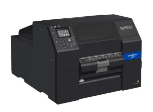 Epson ColorWorks C6500Pe (mk) C31CH77202MK, barevná tiskárna štítků, peeler, disp., USB, Ethernet, black