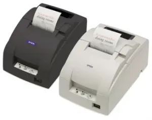 Epson TM-U220B-007 C31C514007 pokladní tiskárna, serial, bílá, řezačka se zdrojem