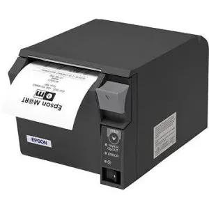 Epson TM-T70II C31CD38032 pokladní tiskárna, USB + serial, černá, řezačka, se zdrojem #16310