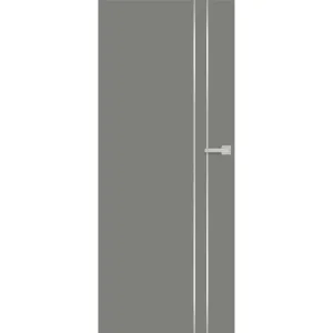 Bezobložkové dveře Intersie Lux 104 Nerez