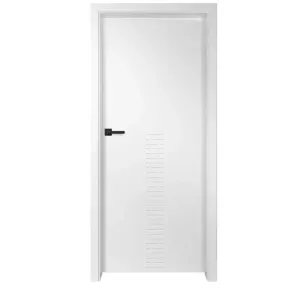 Bílé interiérové dveře MILDA 4 (UV Lak) - Výška 210 cm