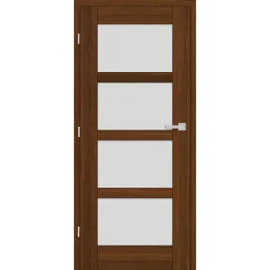Interiérové dveře Juka 4 - Ořech 3D Greko