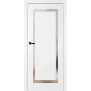 Bílé interiérové dveře Turan 8 (UV Lak) - Výška 210 cm