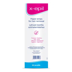 X-Epil Paper Strips for hair removal 50 pcs