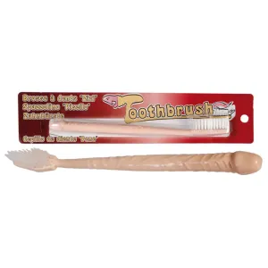 / Flush Toothbrush - zubní kartáček ve tvaru penisu (tělová barva)