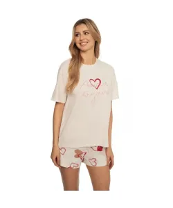 Henderson Ladies Amour 41309 růžové Dámské pyžamo, L, růžová