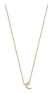 Esprit Růžově pozlacený stříbrný náhrdelník s půlměsícem ESNL00921242