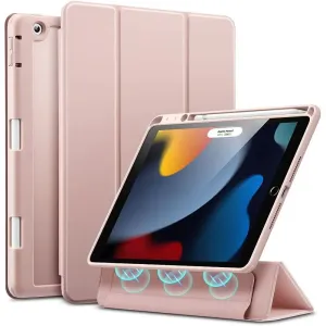 ESR Rebound Hybrid Apple iPad 10.2 2019/2020/2021 7, 8, 9 Gen Frosted Pink