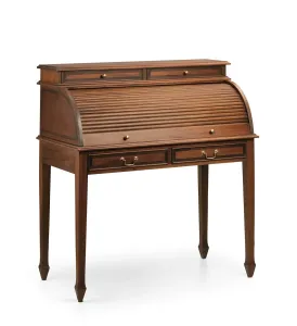 Estila Rustikální luxusní psací stůl se sekretářem M-Vintage 103cm v klasickém stylu