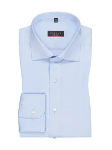 Nadměrná velikost: Eterna, Business košile neprůhledná, extra dlouhá, modern fit Světle Modrá #4791520