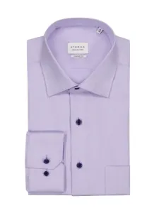Nadměrná velikost: Eterna, Košile s drobným vzorem, comfort fit šeřík #5295070