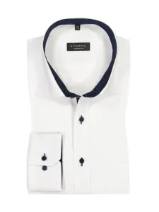 Nadměrná velikost: Eterna, Košile s náprsní kapsou, Comfort Fit Bílá #4790045