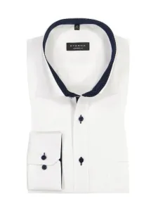 Nadměrná velikost: Eterna, Košile s náprsní kapsou, Comfort Fit Bílá #4790046