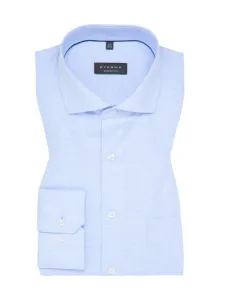 Nadměrná velikost: Eterna, Košile s pepitovým vzorem a podílem strečových vláken, comfort fit Světle Modrá #5441285