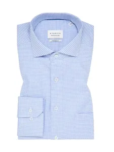 Nadměrná velikost: Eterna, Košile s pepitovým vzorem, comfort fit Světle Modrá #5329399