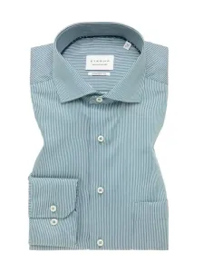 Nadměrná velikost: Eterna, Košile s proužkovaným vzorem, comfort fit Zelená #5441094