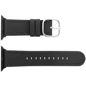 Eternico Leather pro Apple Watch 38mm / 40mm / 41mm černý