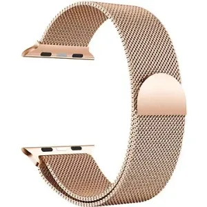 Eternico Elegance Milanese pro Apple Watch 38mm / 40mm / 41mm růžovo zlatý