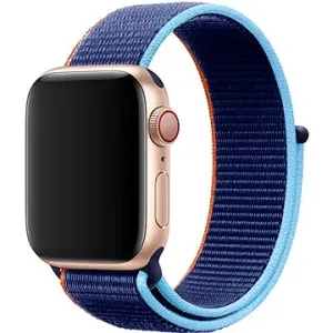 Eternico Airy pro Apple Watch 42mm / 44mm / 45mm / Ultra 49mm Thunder Blue and Blue edge