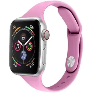 Eternico Essential Thin pro Apple Watch 38mm / 40mm / 41mm begonia pink velikost M-L