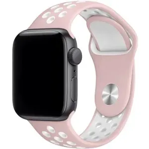 Eternico Sporty pro Apple Watch 38mm / 40mm / 41mm  Cloud White and Pink