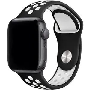 Eternico Sporty pro Apple Watch 42mm / 44mm / 45mm / Ultra 49mm Pure White and Black