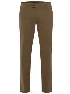 Nadměrná velikost: Eurex, Chino kalhoty s podílem lyocellu a strečových vláken. regular fit Béžová